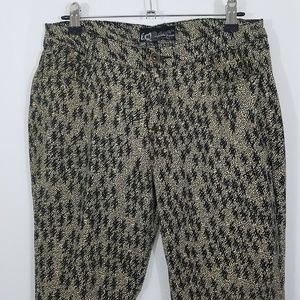 Leopard Print Pants IQ Authentic Brand Size 6